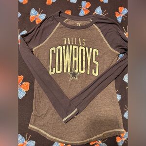 💙🔥🏈 NFL Dallas Cowboys Women's Heathered Blue Shirt